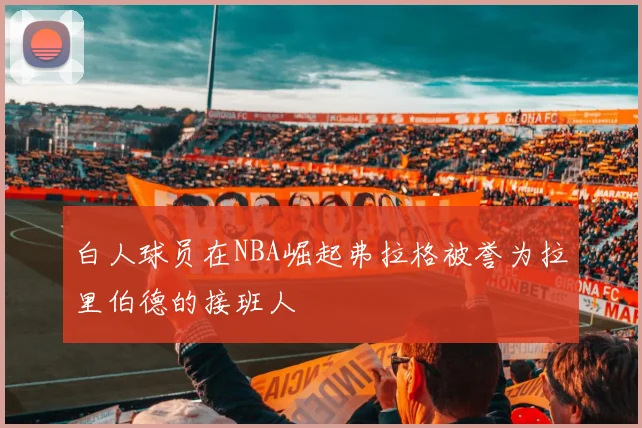 白人球员在NBA崛起弗拉格被誉为拉里伯德的接班人